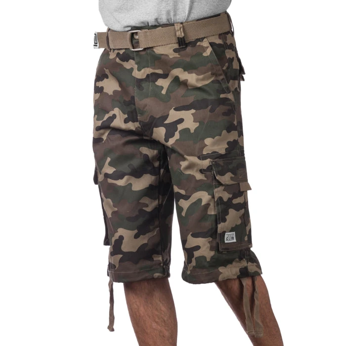 Pro Club Twill Cargo Shorts Camo 2 Pro Club Twill Cargo Shorts Camo