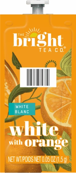 The Bright Tea Co.® White With Orange