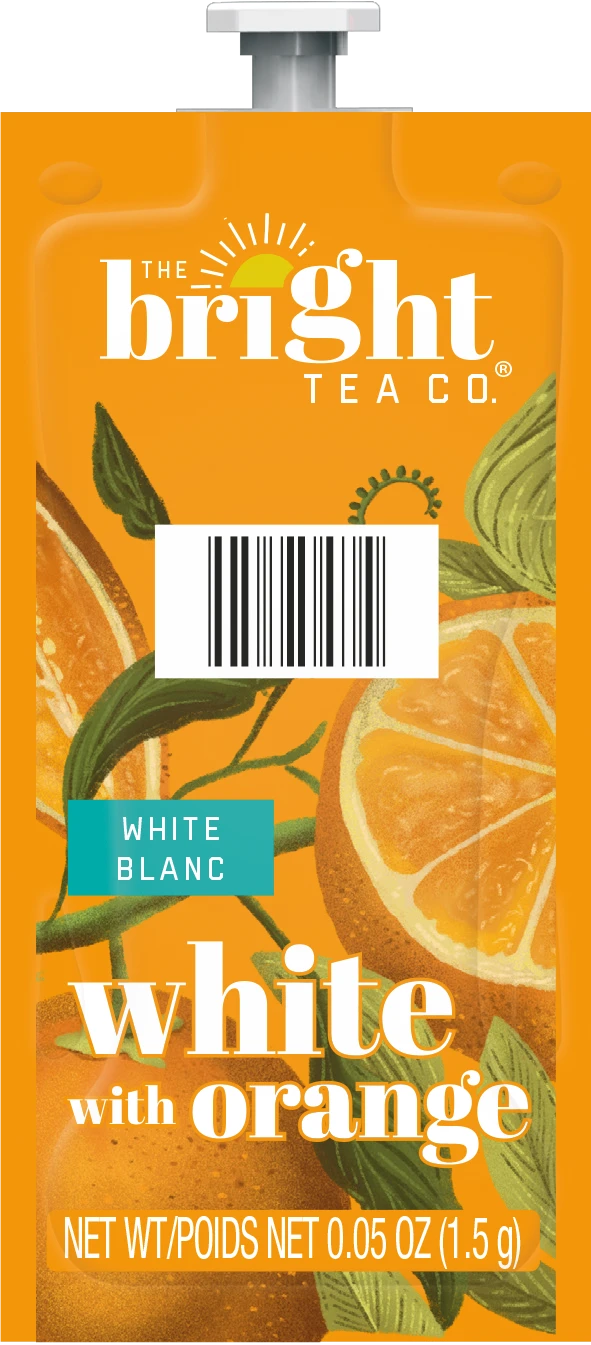 The Bright Tea Co.® White With Orange 3 The Bright Tea Co.® White With Orange