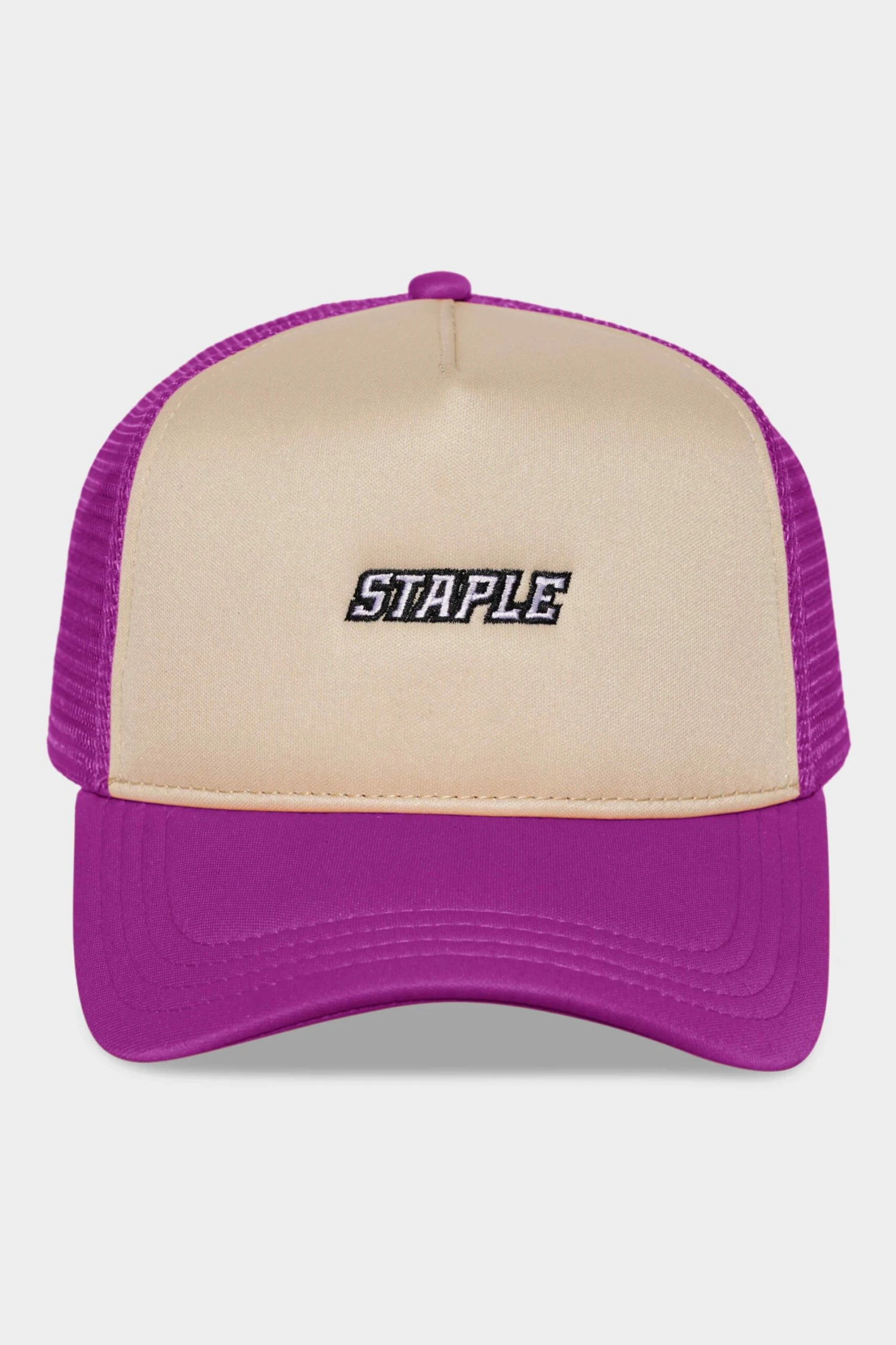Staple Classic Trucker Snapback Purple 3 Staple Classic Trucker Snapback Purple