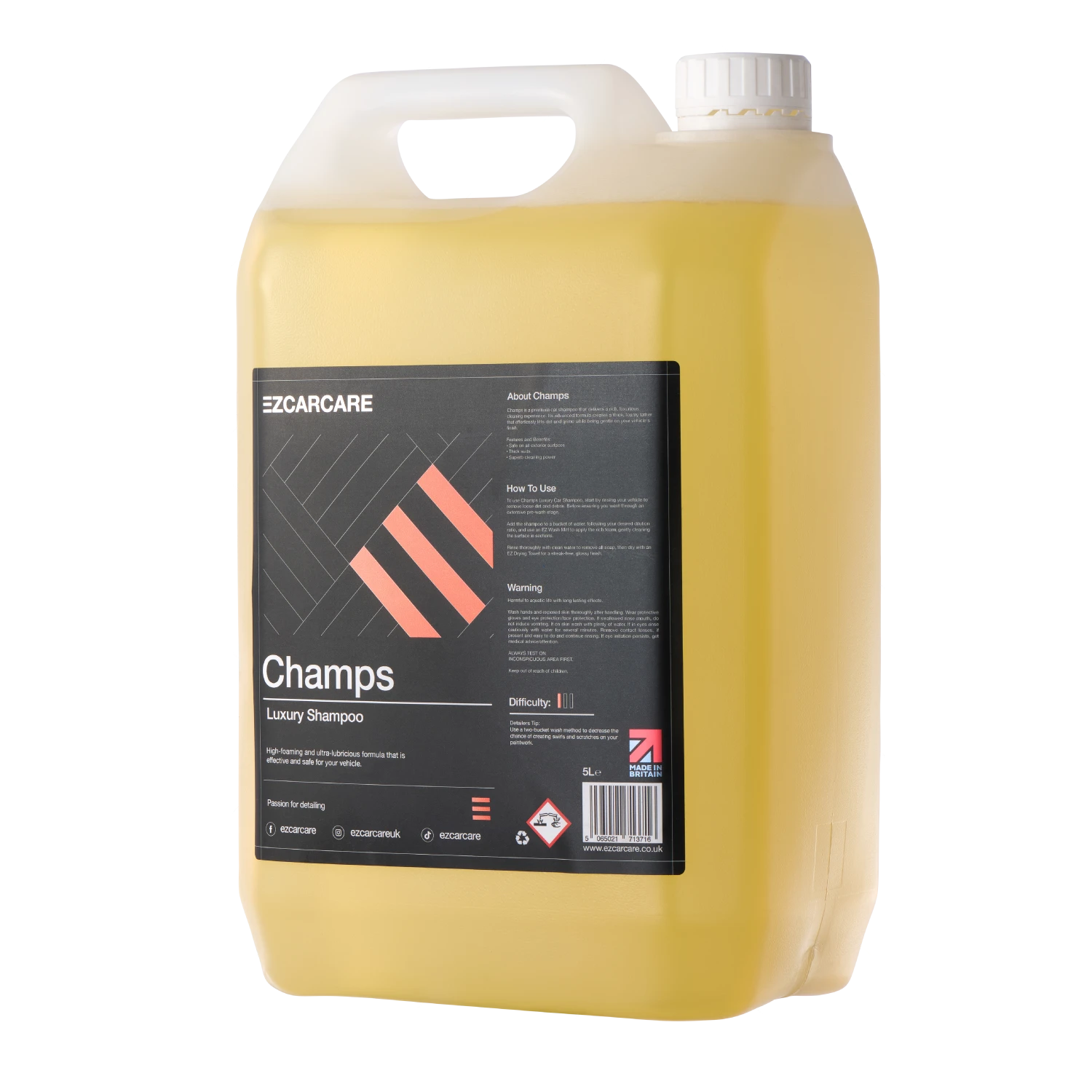 Champs - Luxury Shampoo 3 Champs - Luxury Shampoo - Image 2