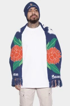 Manu Samoa Lifestyle Scarf Blue