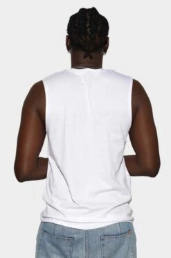 AS Colour Staple Tank White -Urban Wear Online Shop DSC00296 527cebe3 79ec 4708 91fb b99b69862453