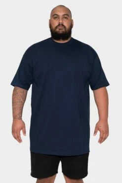 Pro Club Heavyweight Tall Tee Navy -Urban Wear Online Shop DSC08856