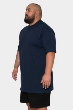 Pro Club Heavyweight Tall Tee Navy -Urban Wear Online Shop DSC08857