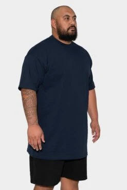 Pro Club Heavyweight Tall Tee Navy -Urban Wear Online Shop DSC08862