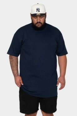 Pro Club Heavyweight Tall Tee Navy -Urban Wear Online Shop DSC08863