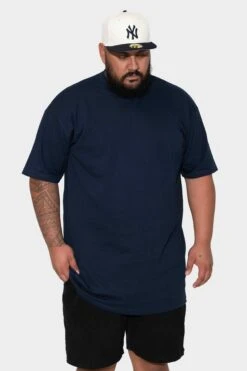 Pro Club Heavyweight Tall Tee Navy -Urban Wear Online Shop DSC08866