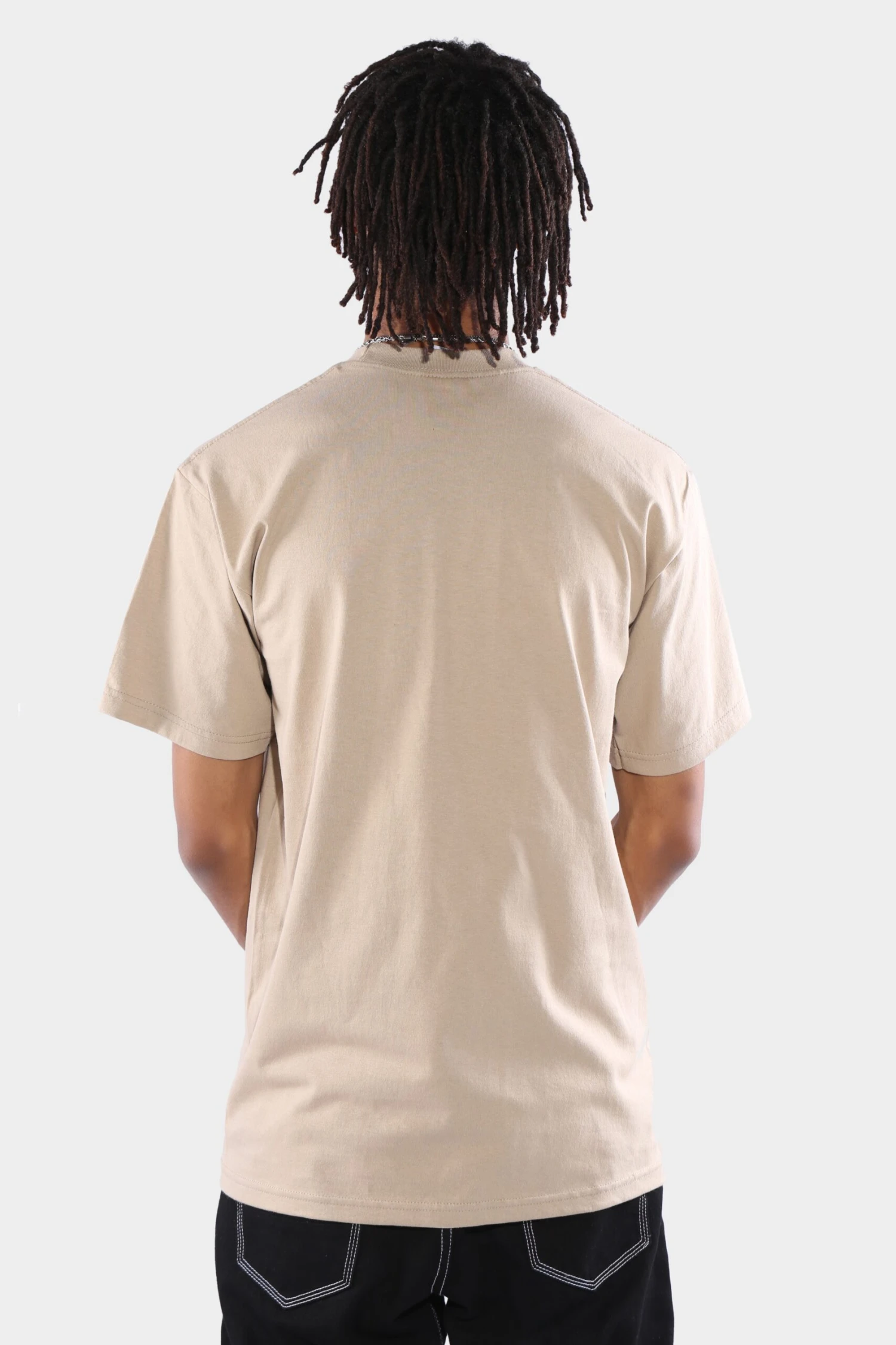 Pro Club Heavyweight Tall Tee Khaki 4 Pro Club Heavyweight Tall Tee Khaki - Image 2