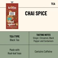 The Bright Tea Co.® Chai Spice -Urban Wear Online Shop PI01FlaviaProductChaiSpices