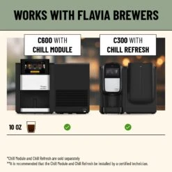 Flavia Lavazza Cold Brew Coffee -Urban Wear Online Shop PI 03 Machine Compatibility Range 10OZ 5