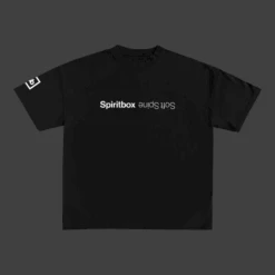 Spine Icon Black Tee