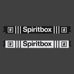 Branded Reversible Black/White Scarf - Spiritbox