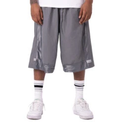 Pro Club Heavyweight Mesh Basketball Shorts Grey