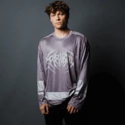 Death Metal Hockey Jersey Dust/Silver