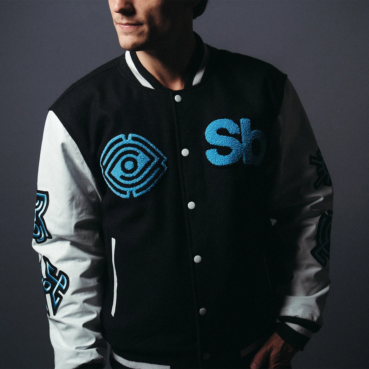 Eternal Varisty Jacket Black - Spiritbox Merch 6 Eternal Varisty Jacket Black - Spiritbox Merch - Image 4