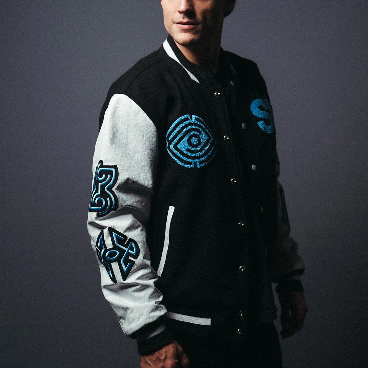 Eternal Varisty Jacket Black - Spiritbox Merch 4 Eternal Varisty Jacket Black - Spiritbox Merch - Image 2