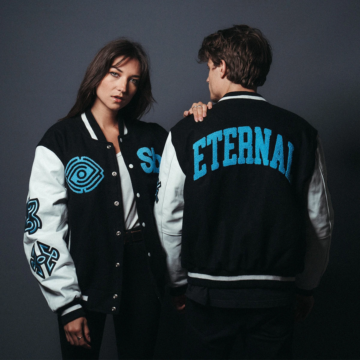 Eternal Varisty Jacket Black - Spiritbox Merch 9 Eternal Varisty Jacket Black - Spiritbox Merch - Image 7